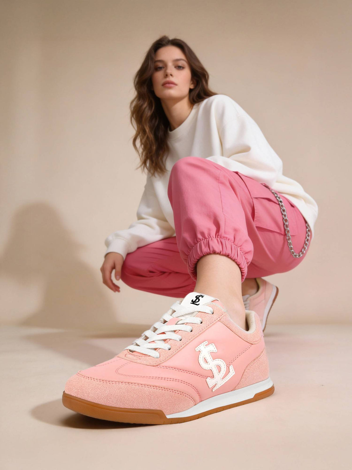 Black Lightweight and Comfortable Casual Lace-Up Sneakers | SN09 - view 17