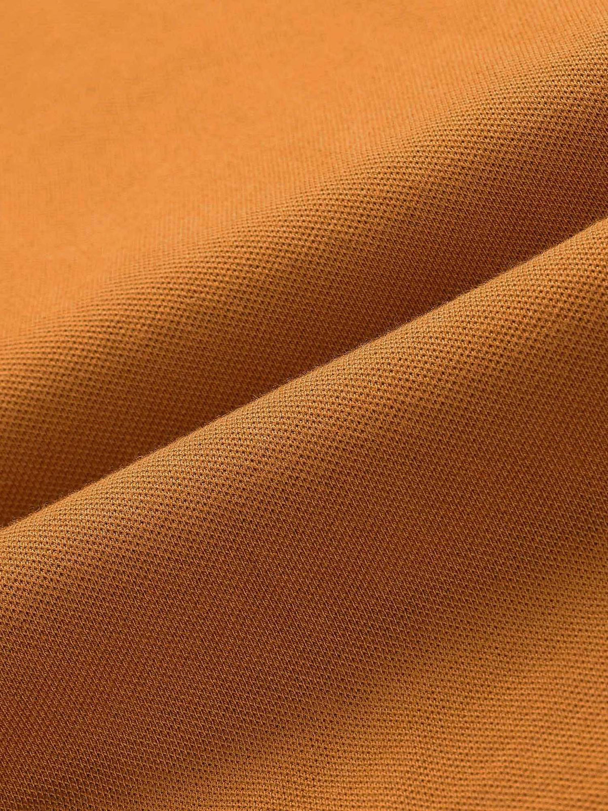 Orange Solid Regular Fit Polo T-Shirt | PW43 - view 9