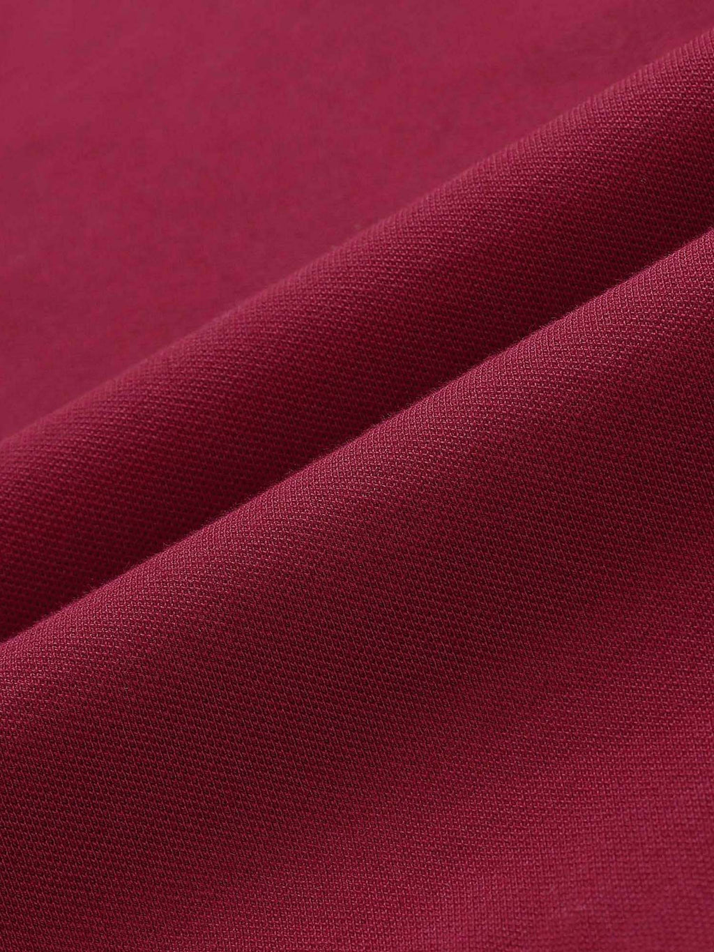 Burgundy Cotton Solid Full Sleeves Polo T-Shirt | PW43 - view 2