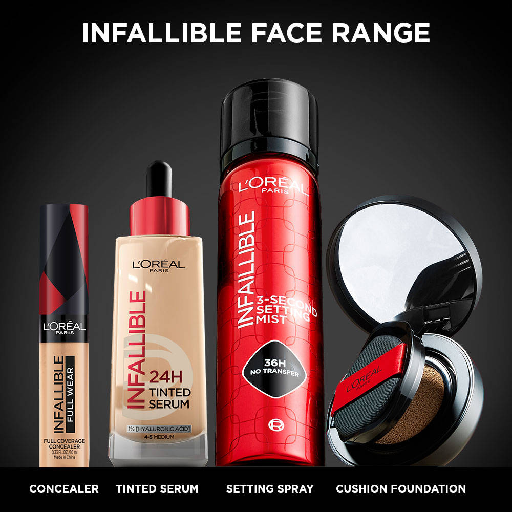 LOreal Paris Infallible Full Wear Concealer, Maximum Coverage, Sweat Proof & Heat Proof - Amber 312 | E20 - view 7