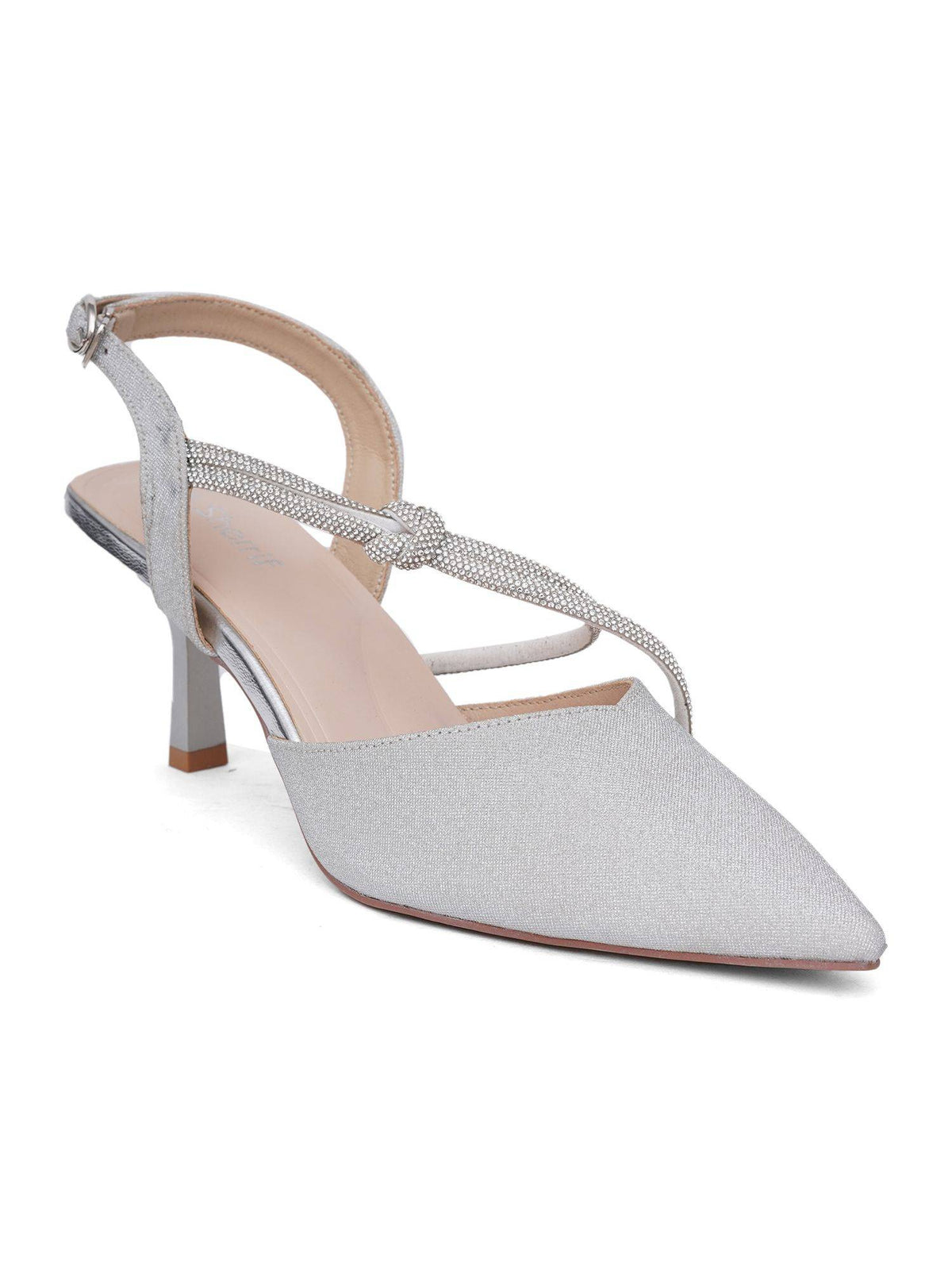 Women Gold Sandal Heels | H78 - view 18