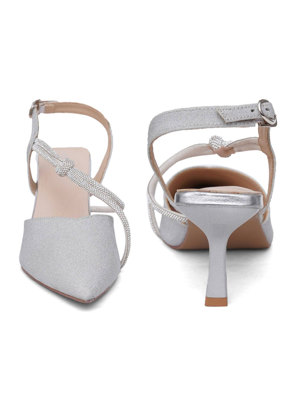 Women Gold Sandal Heels | H78 - view 21