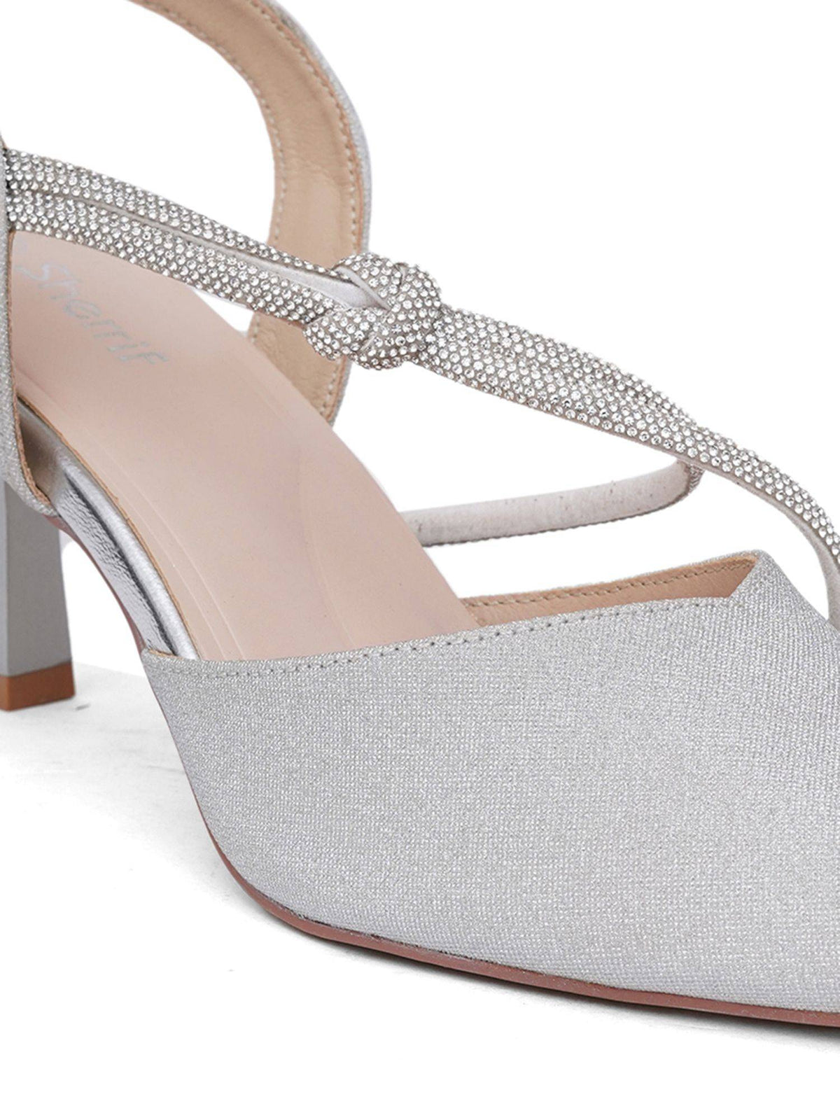 Women Gold Sandal Heels | H78 - view 24