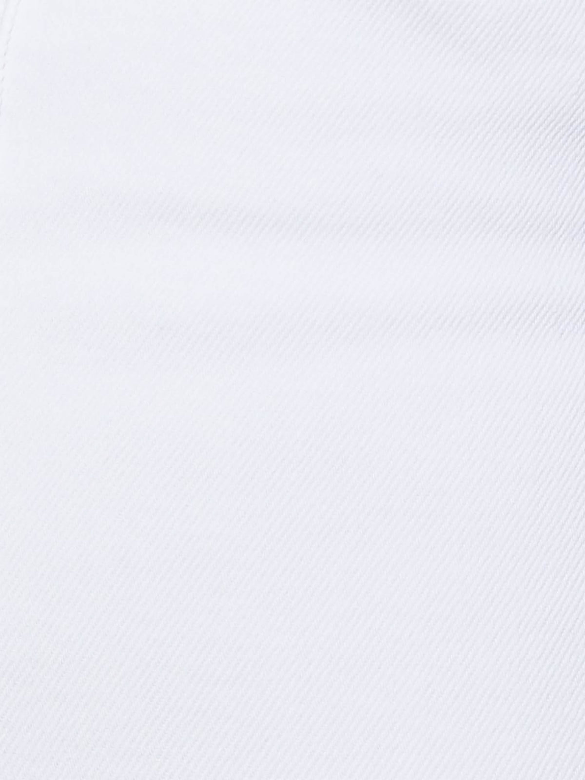 White Solid Straight Fit Jeans | ST23 - view 7