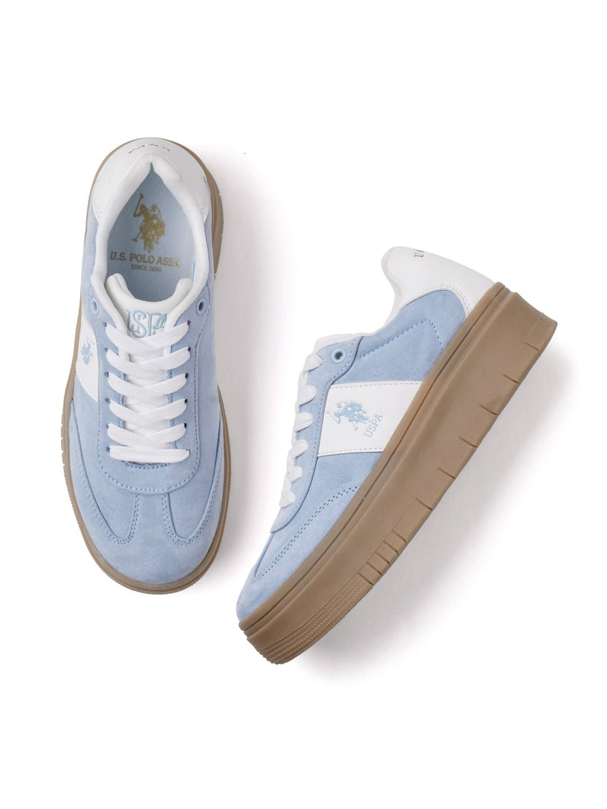 Zaira Beige Chunky Sneaker Shoes | SN09 - view 18