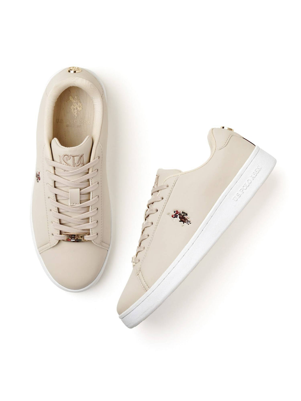 Rylee 3.0 Solid Beige Sneakers Shoes | SN09 - view 2