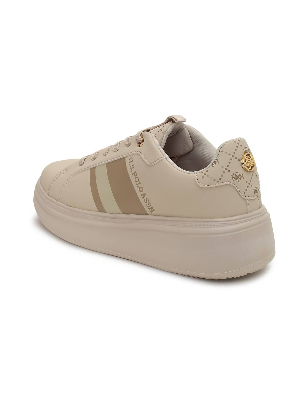 Clara 3.0 Nude Chunky Sneakers Shoes | SN09 - view 4