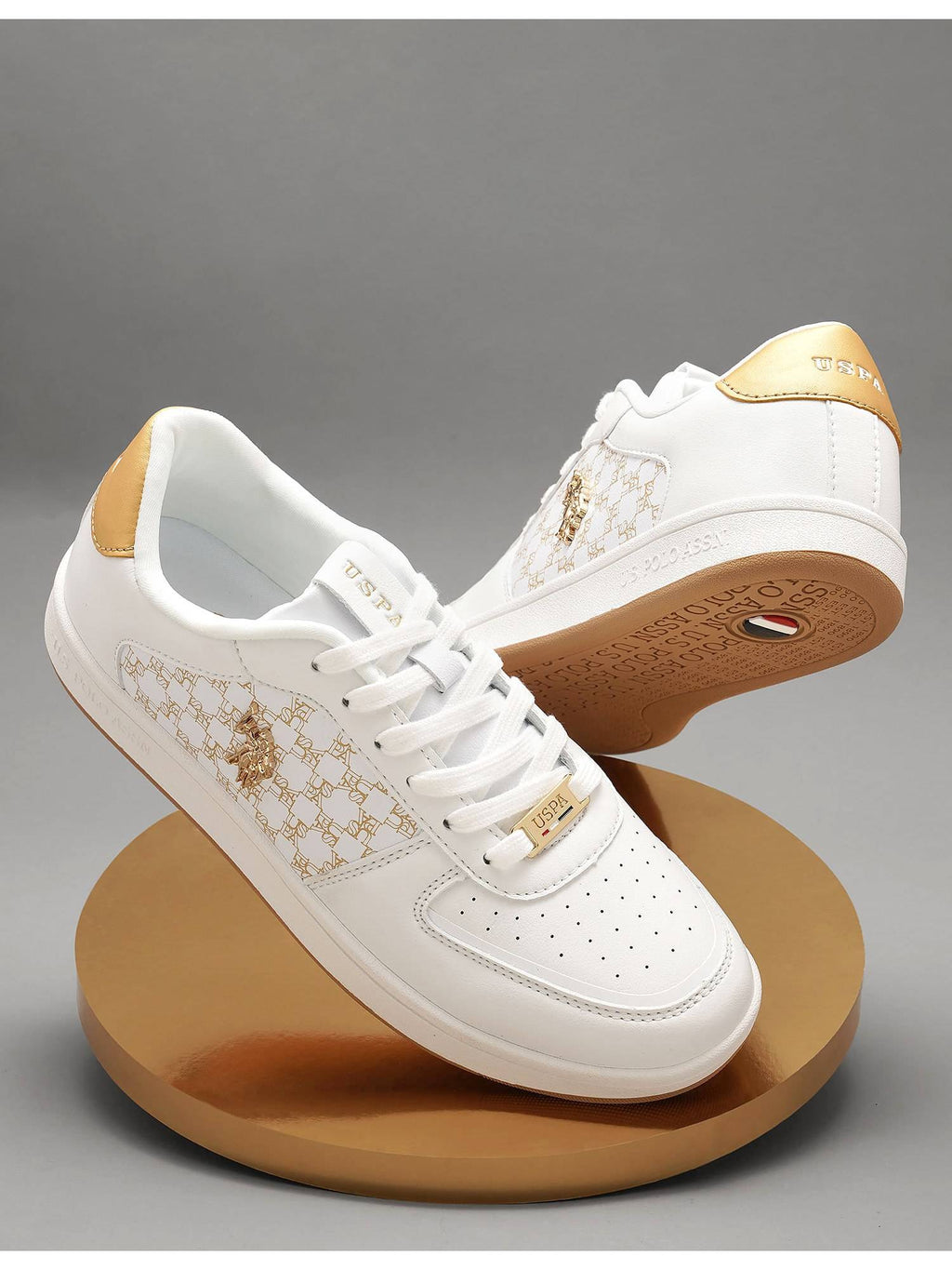 Ryna 2.0 Off White Monogram Sneakers Shoes | SN09 - view 2