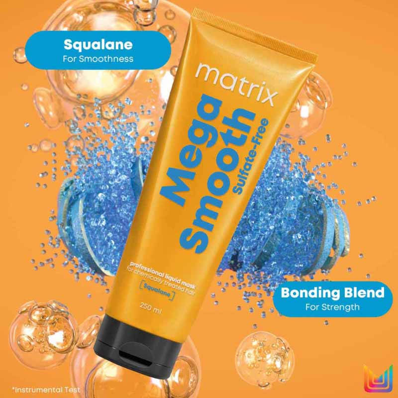 Professional Mega Smooth Sulfate-Free Liquid Hair Mask with Squalane for 5X Stronger Hair | H85 - view 4