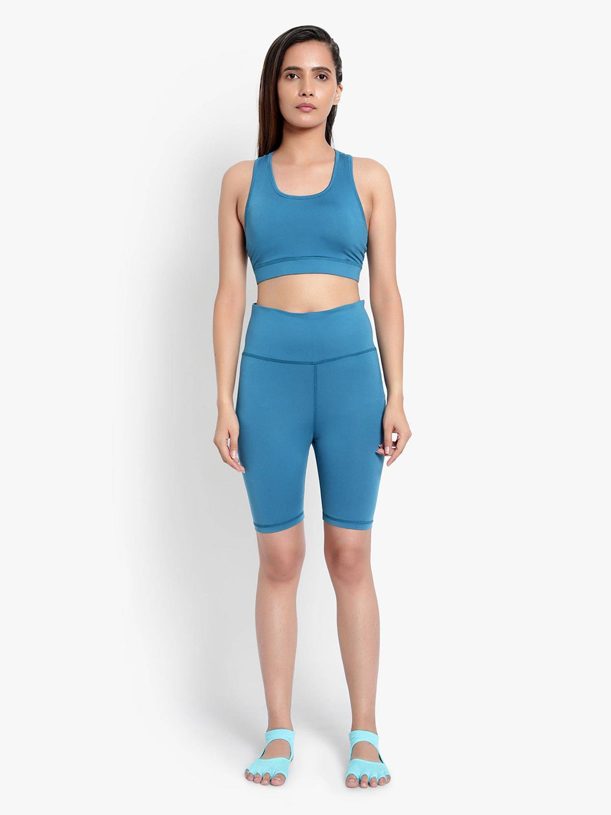 WearJukebox Easy Breezy Olive High Waist Shorts - view 13