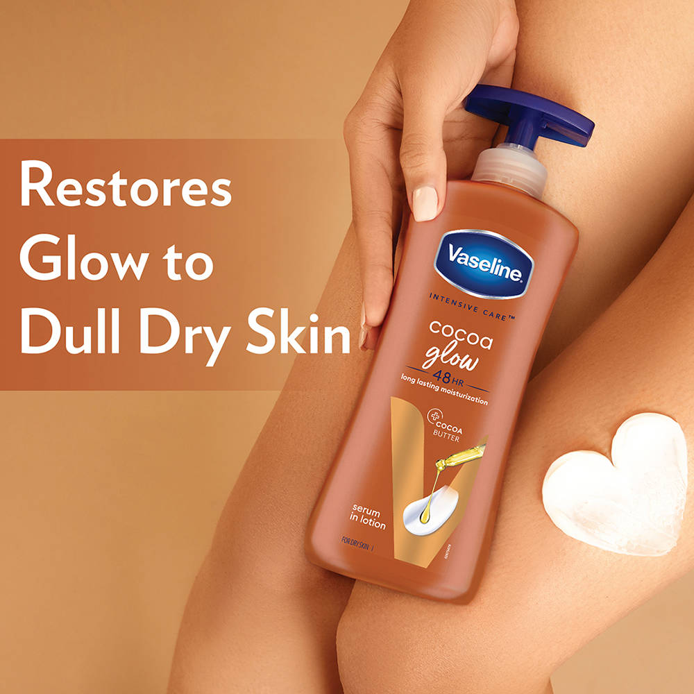 Cocoa Glow Lotion With Rosy Lip Tin For Glowing Skin & Sheer Pink Tint | B20 - view 2
