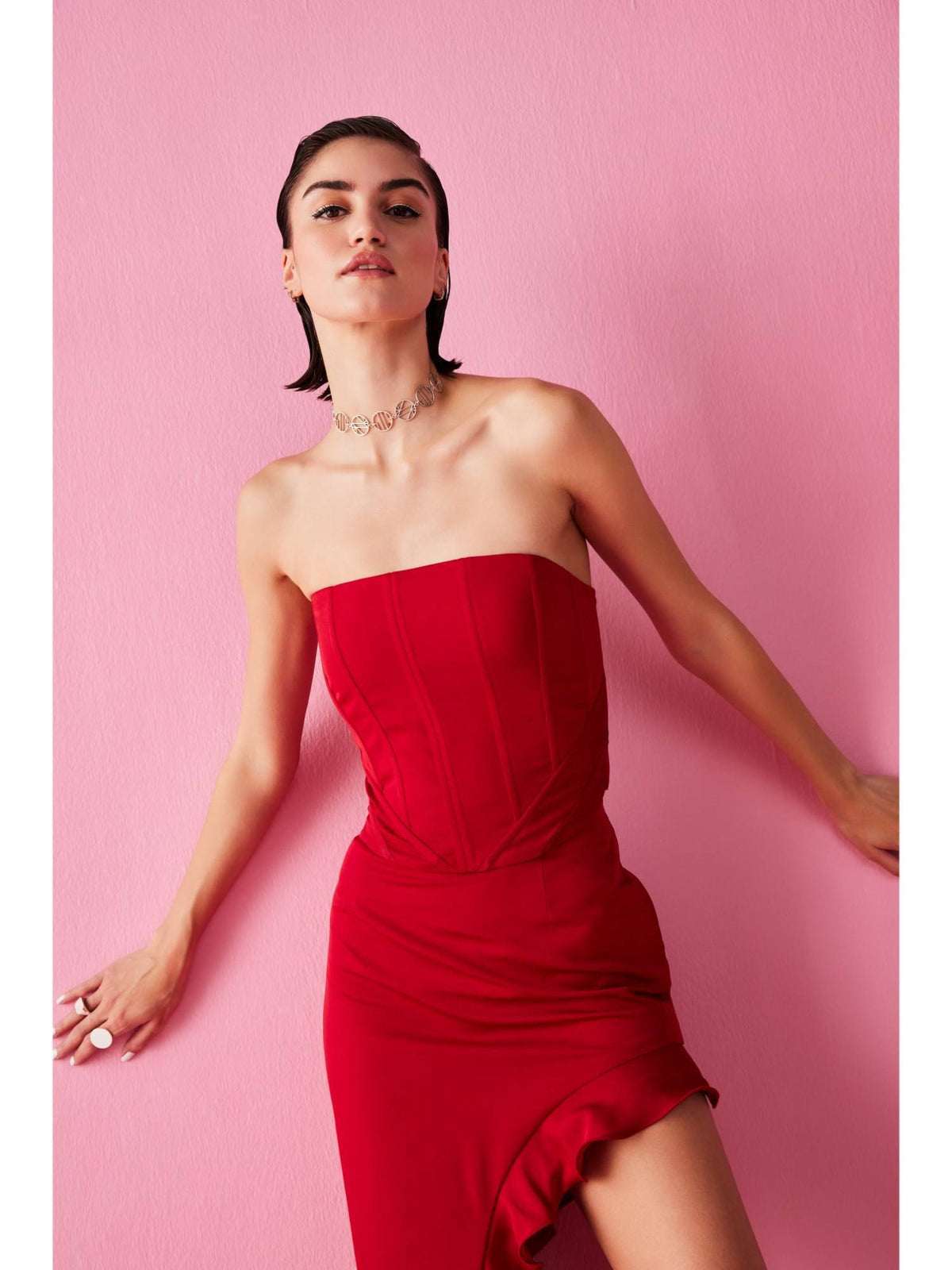 Paris Red Solid Top | TT90 - view 2