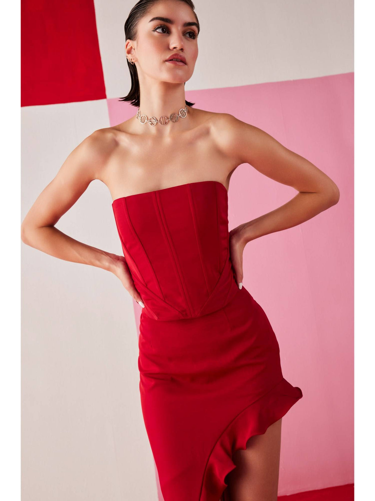 Paris Red Solid Top | TT90 - view 3