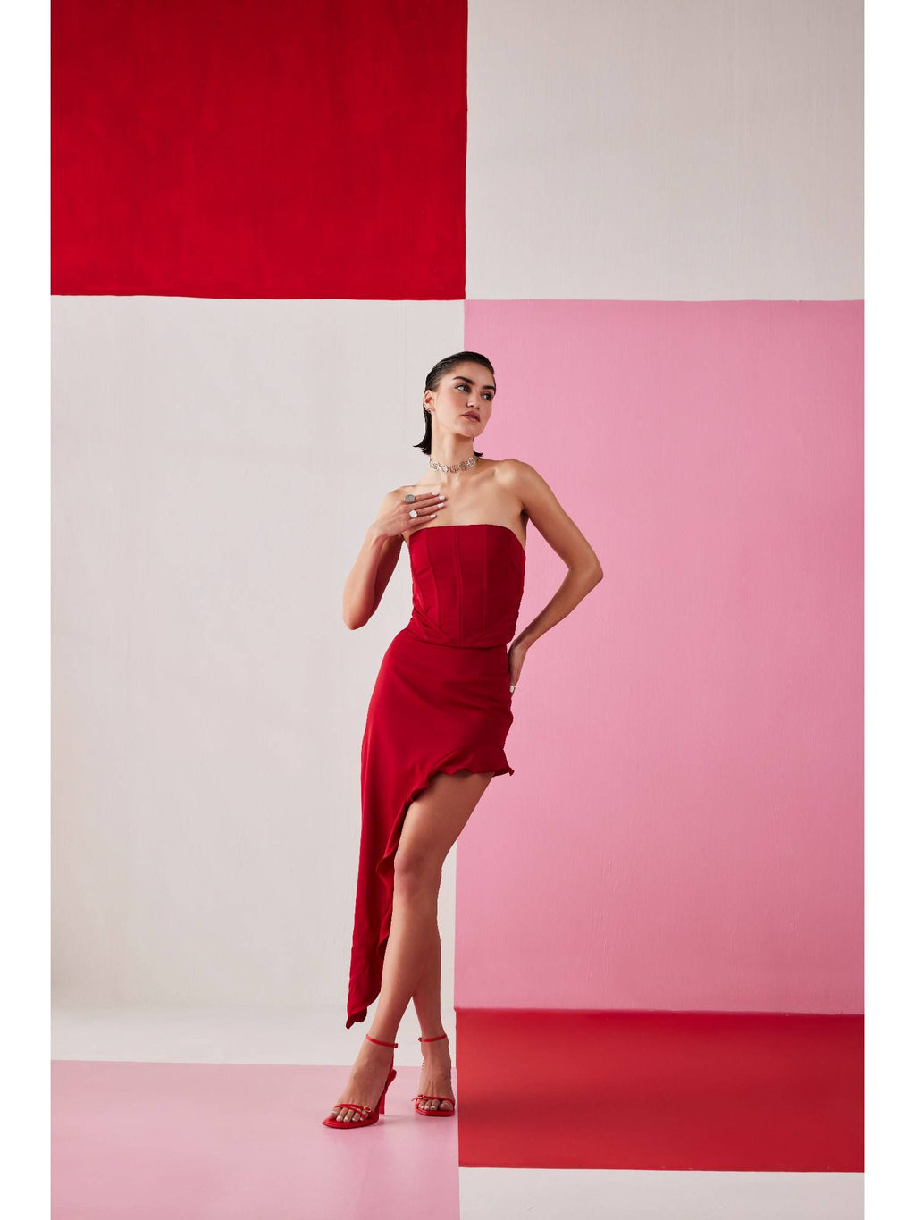 Paris Red Solid Top | TT90 - view 4