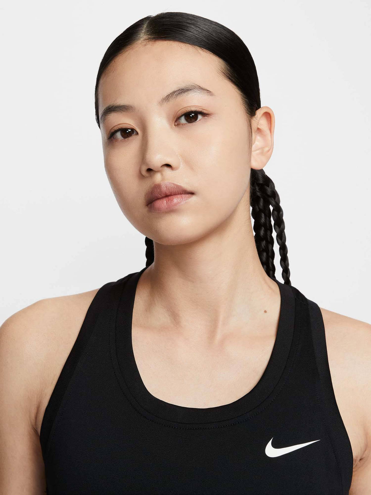 Black Sportswear Rlgd Rcr Women Tank | TS56 - view 3