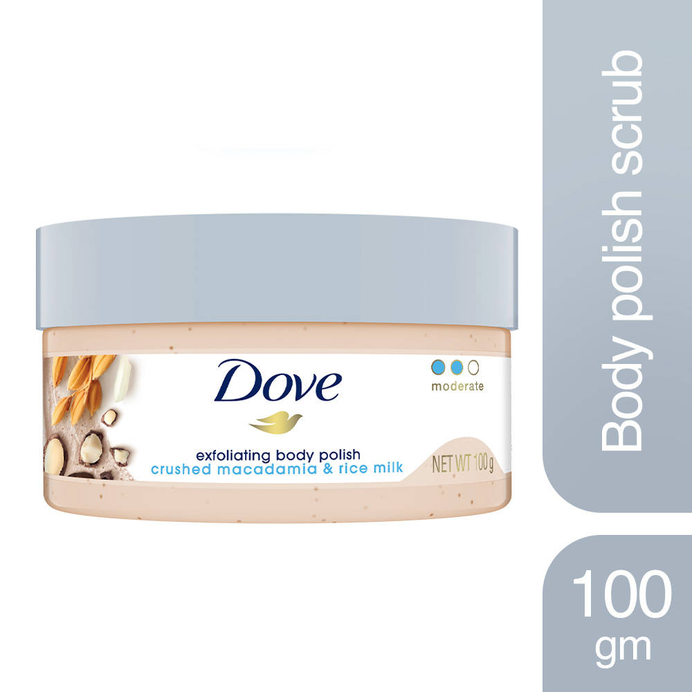 Crushed Macadamia & Rice Milk Moderate Exfoliating Body Scrub | B20 - view 1
