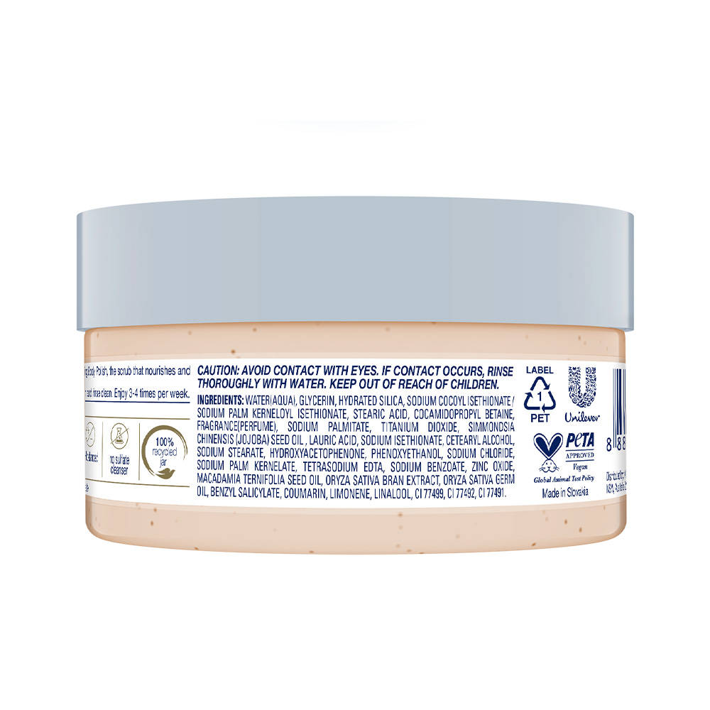 Crushed Macadamia & Rice Milk Moderate Exfoliating Body Scrub | B20 - view 2