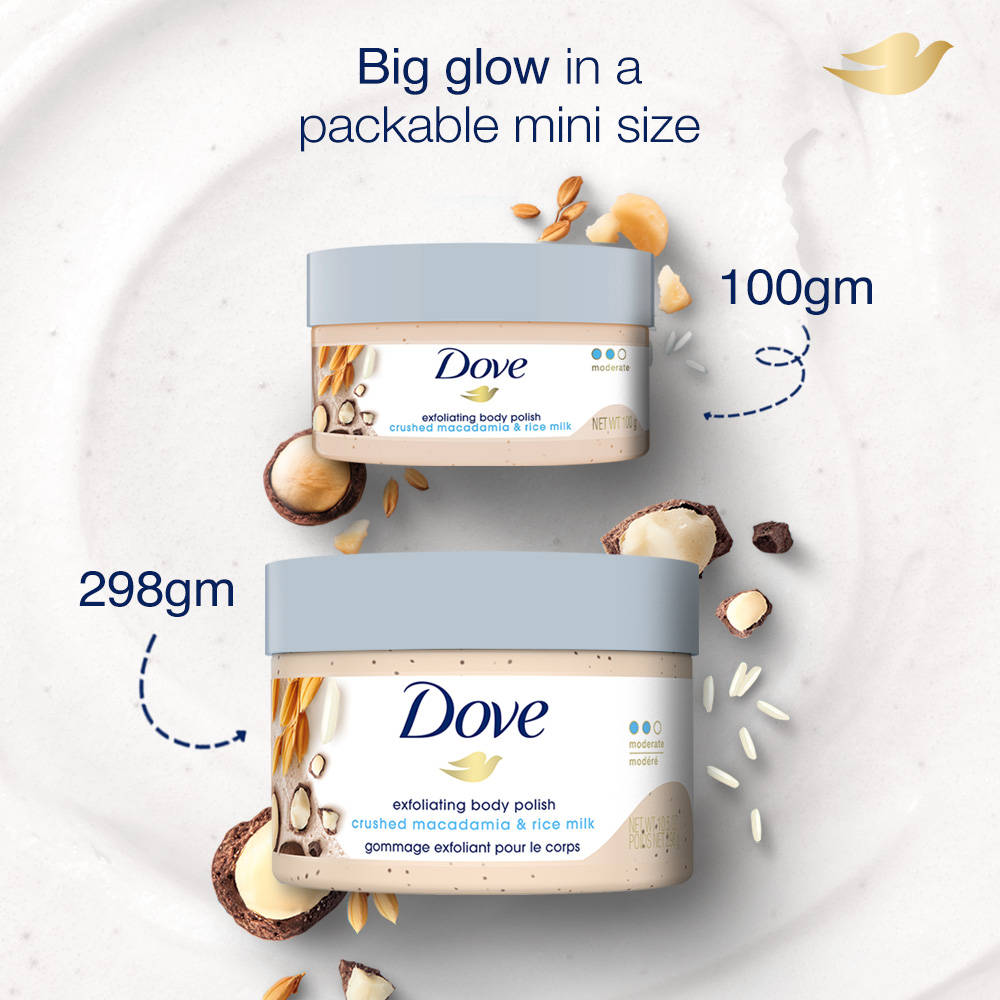 Crushed Macadamia & Rice Milk Moderate Exfoliating Body Scrub | B20 - view 4
