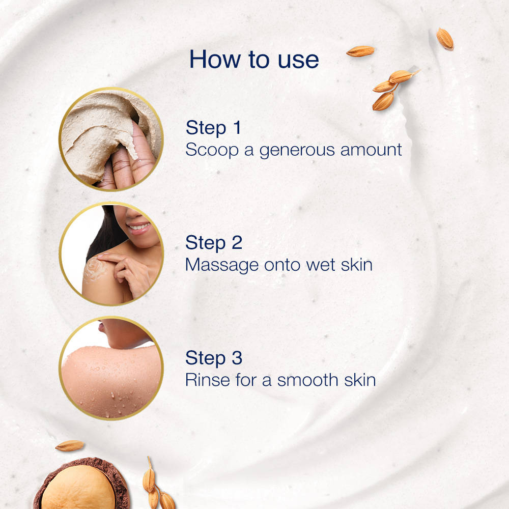 Crushed Macadamia & Rice Milk Moderate Exfoliating Body Scrub | B20 - view 5