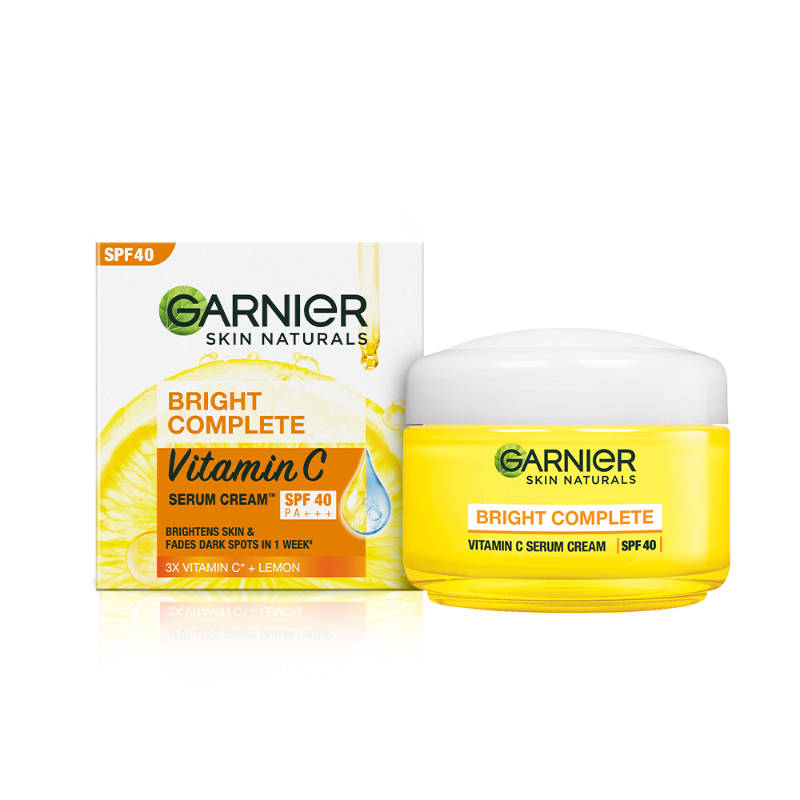 Garnier Bright Complete Vitamin C SPF40/PA+++ Serum Cream | Z8 - view 1