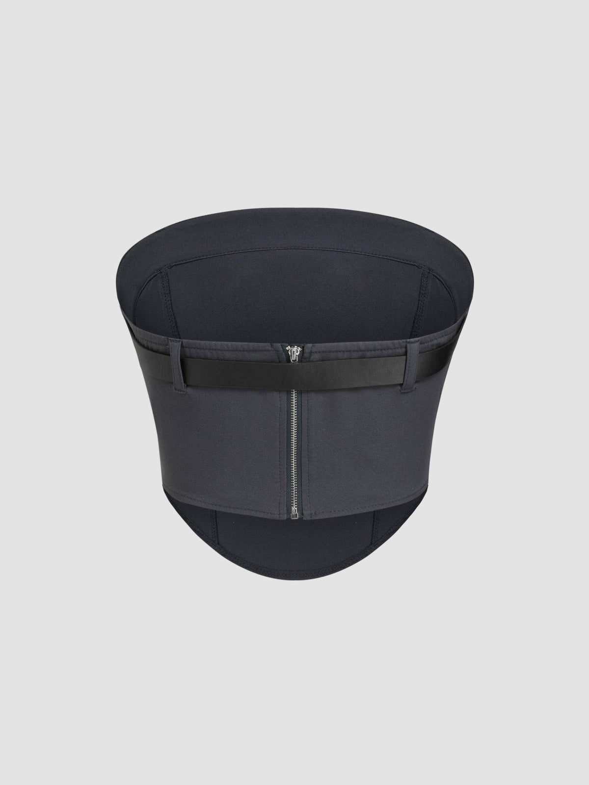 Belted Zipper Up Crop Tube Top | TT90 - view 9