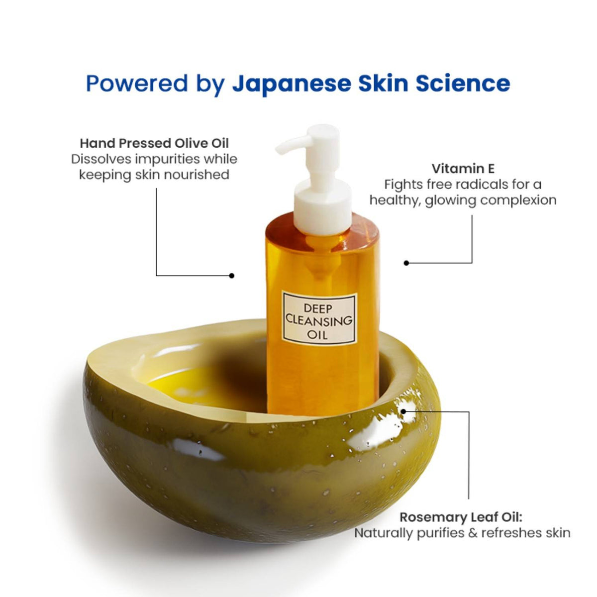 Deep Cleansing Oil, Makeup Remover For All Skin Types | FC3 - view 3