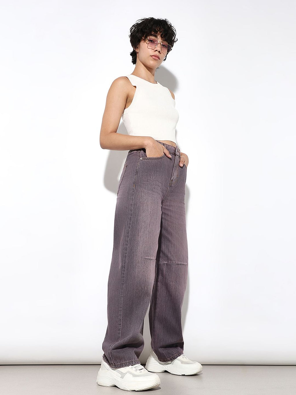 Vintage Indigo High Rise Jeans