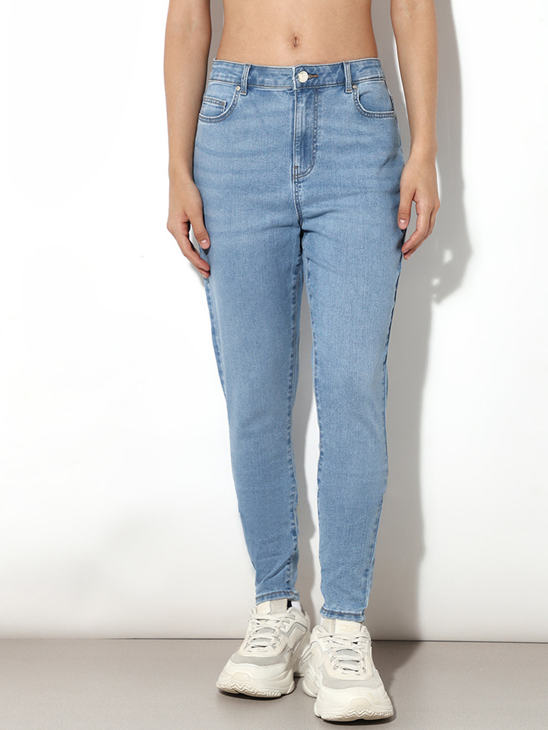 Light Blue Piper Skinny Fit Jeans