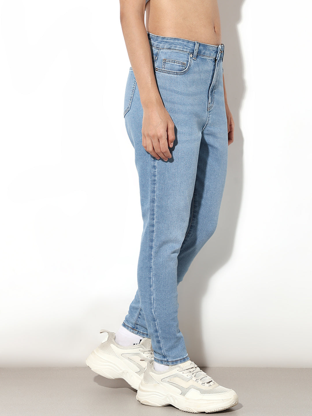 Light Blue Piper Skinny Fit Jeans