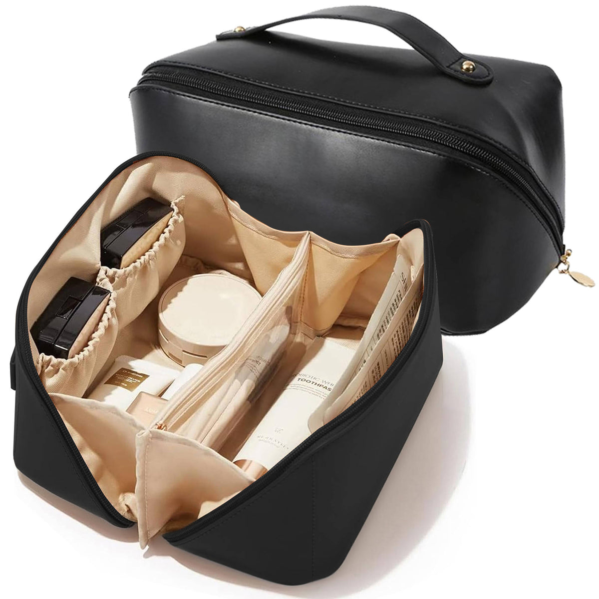 Makeup Organiser Black Bag | T32 - view 1