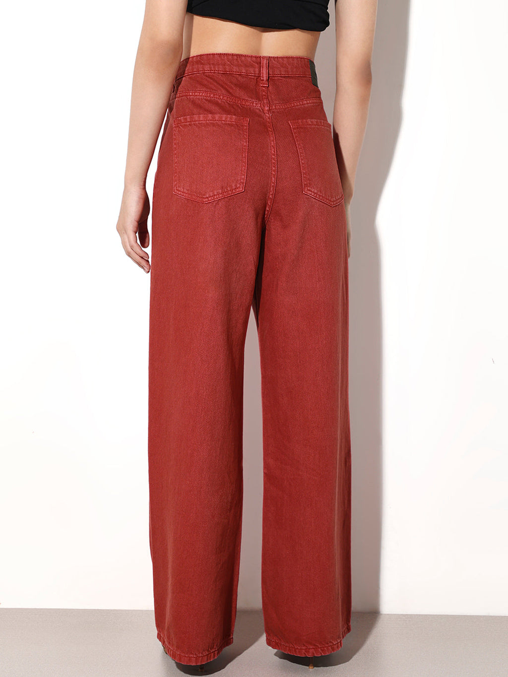 Wide High-Rise Jeans