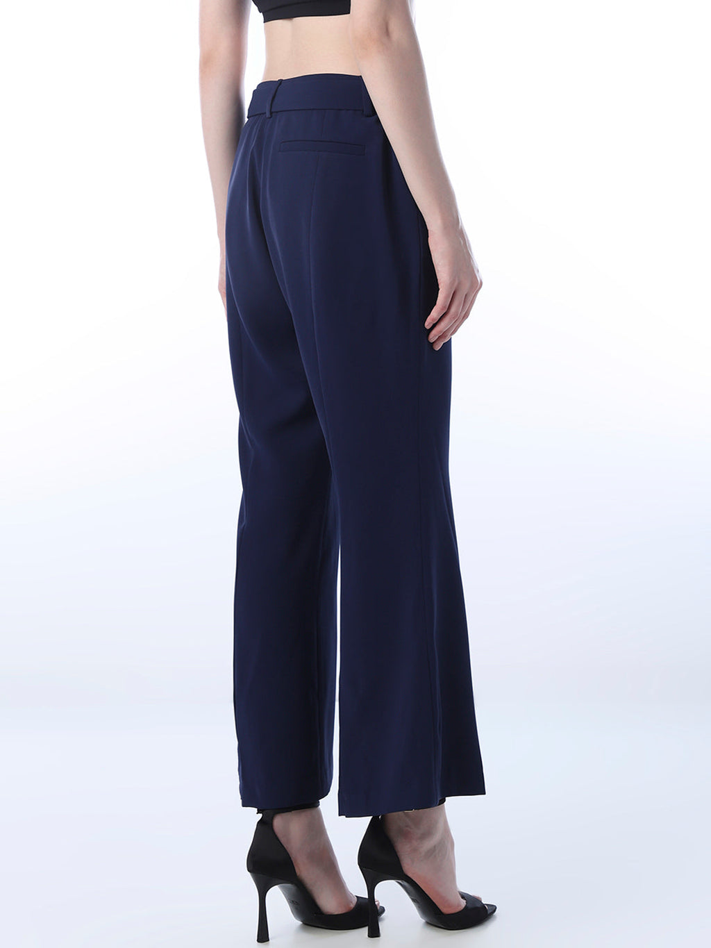Belted Flared Pants