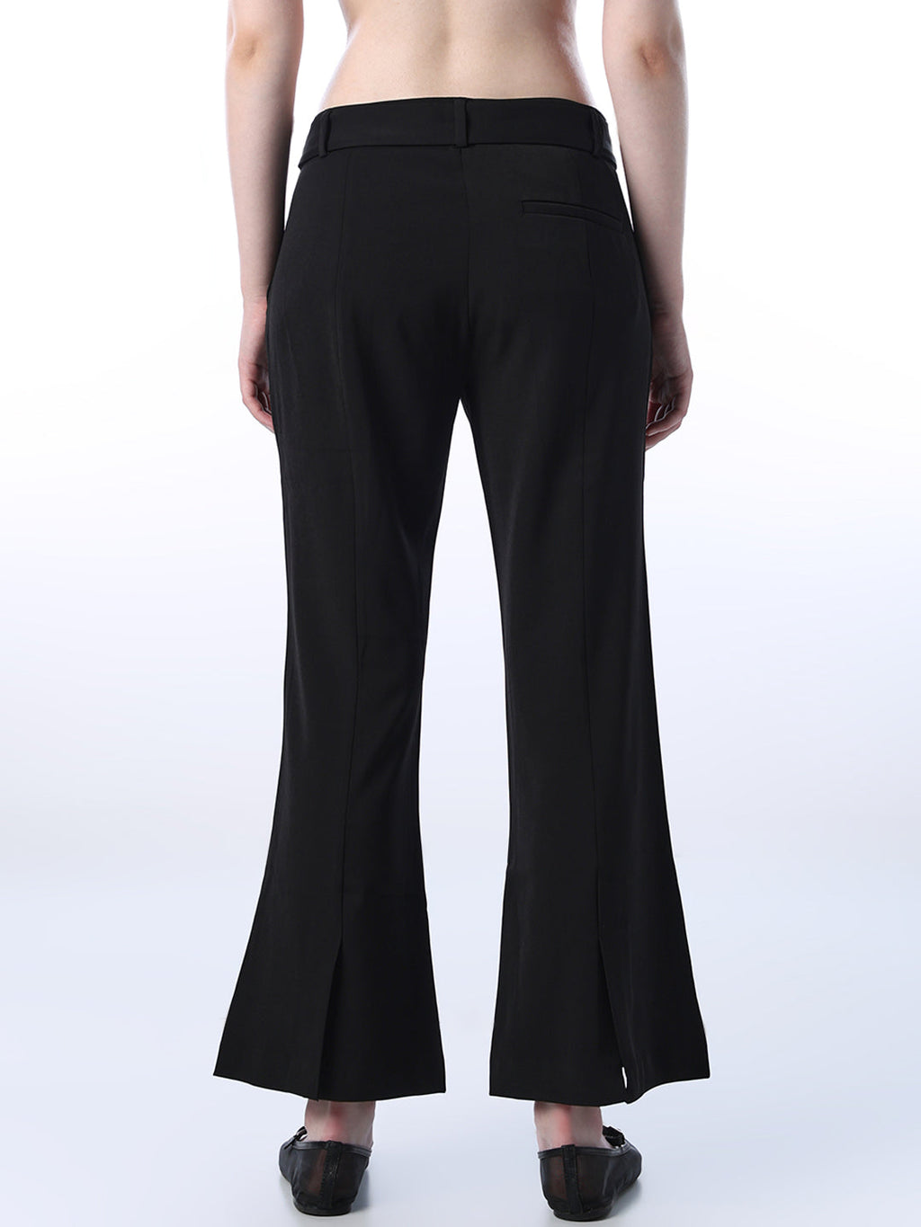Belted Flared Pants