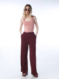 High Rise Flared Pants