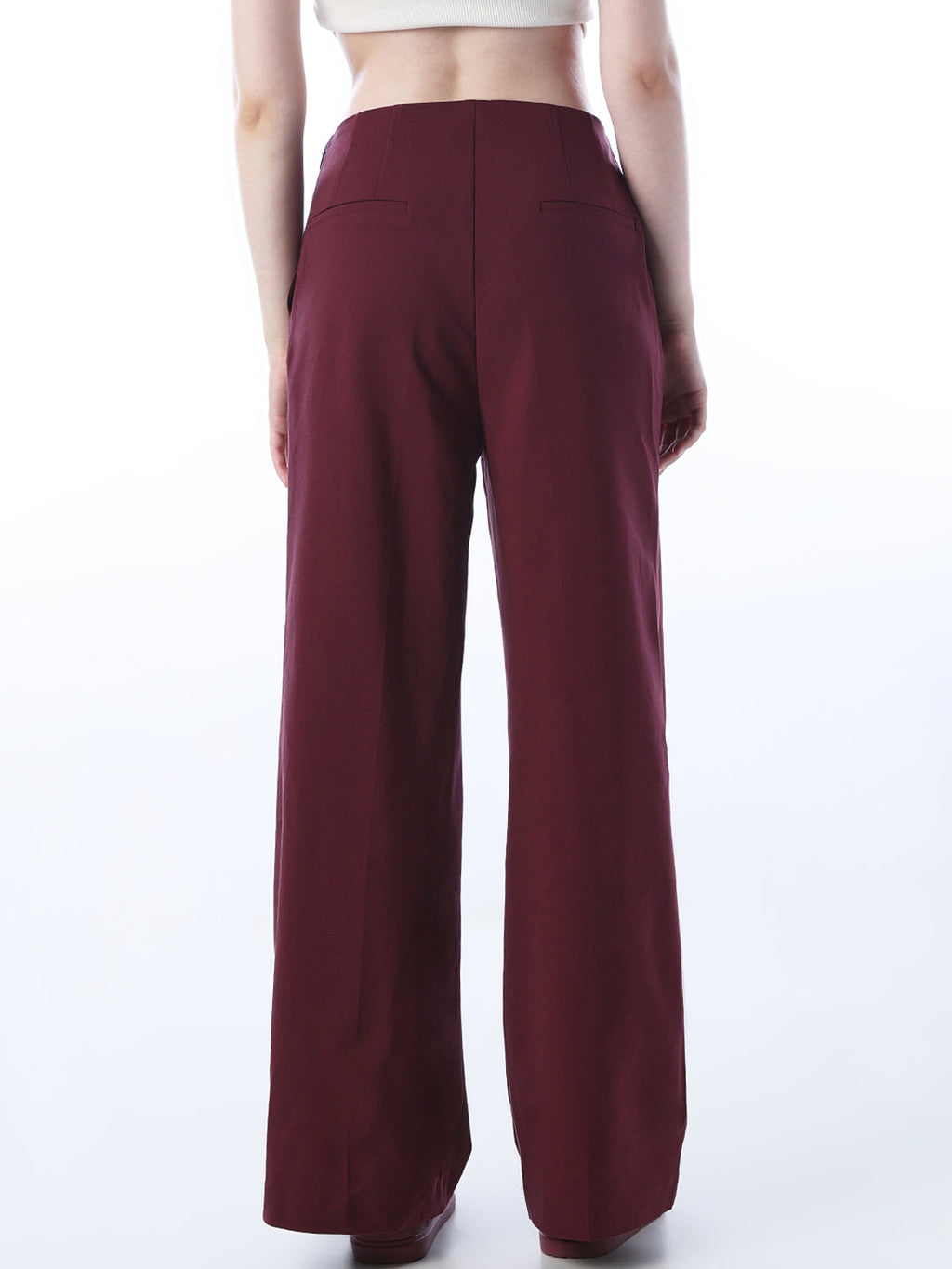 High Rise Flared Pants