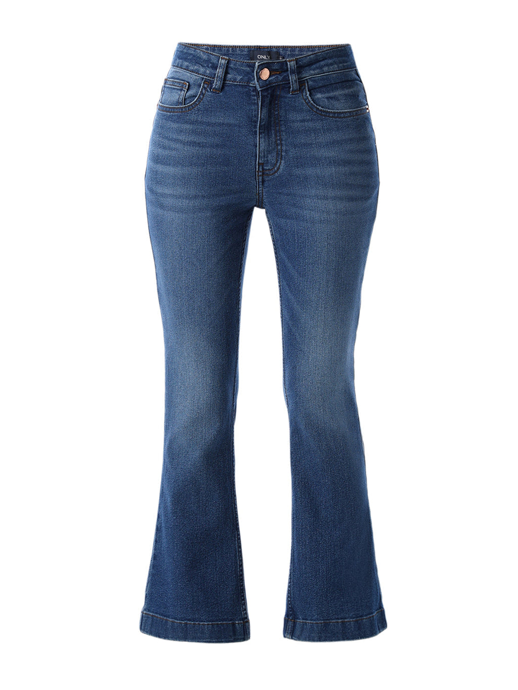 Flared High Rise Jeans