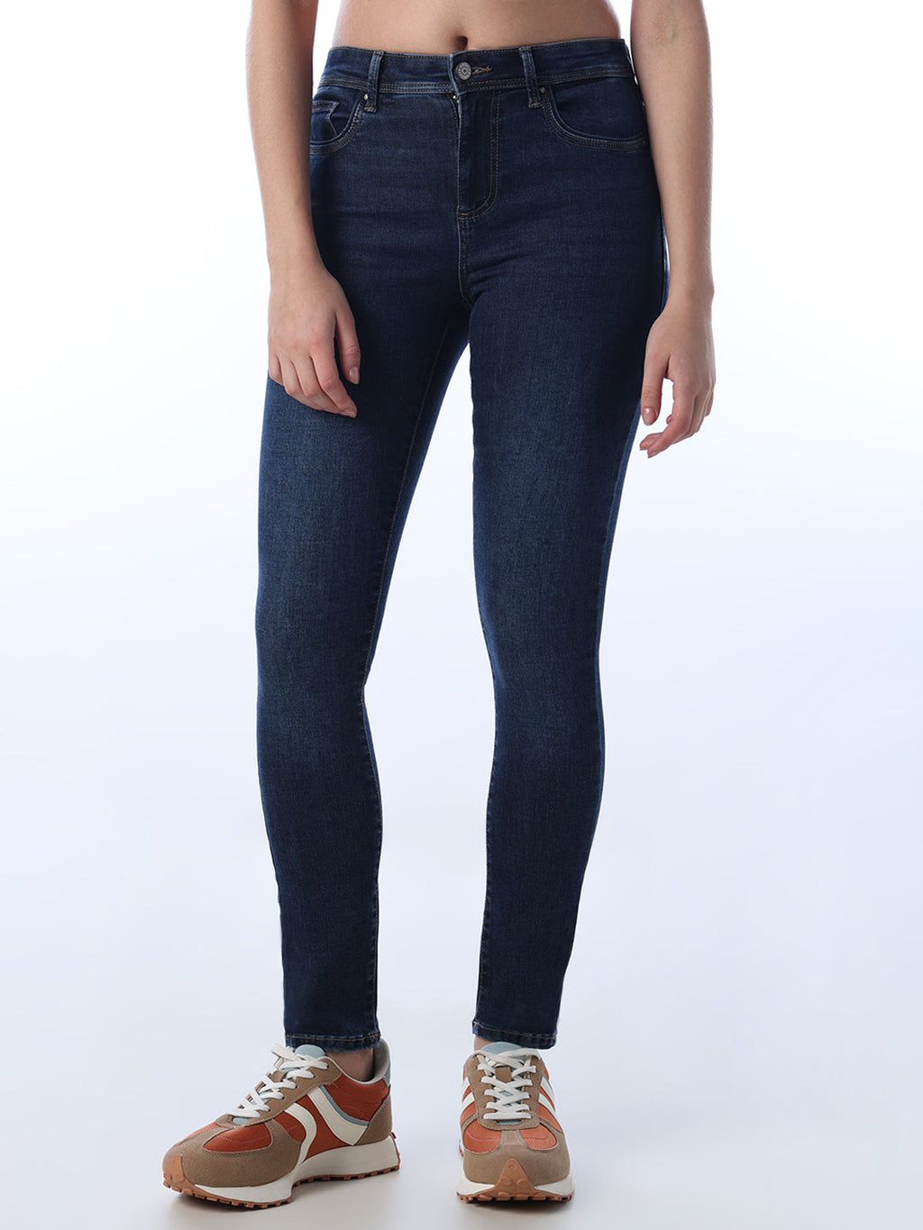 Mid Rise Skinny Jeans