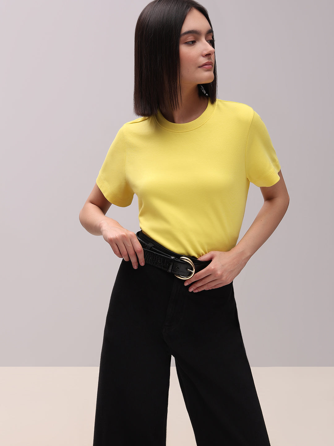 Organic Cotton T-shirt - Yellow