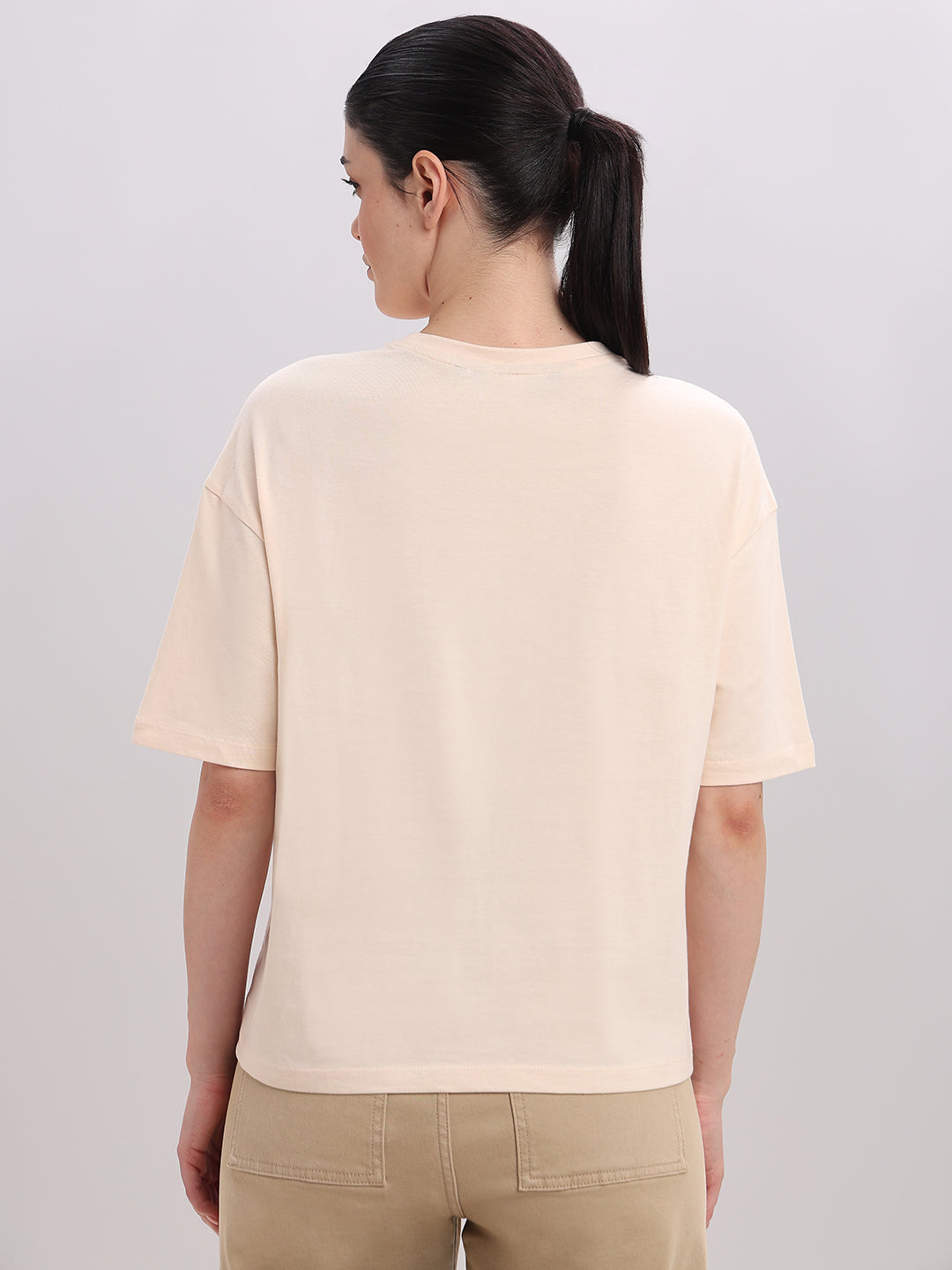 Graphic Print Cotton T-shirt