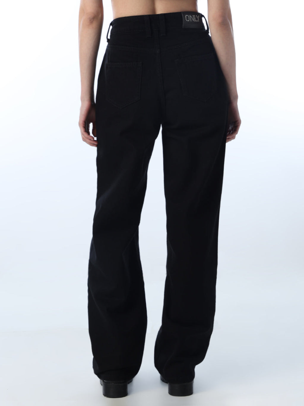 High Rise Straight Fit Jeans