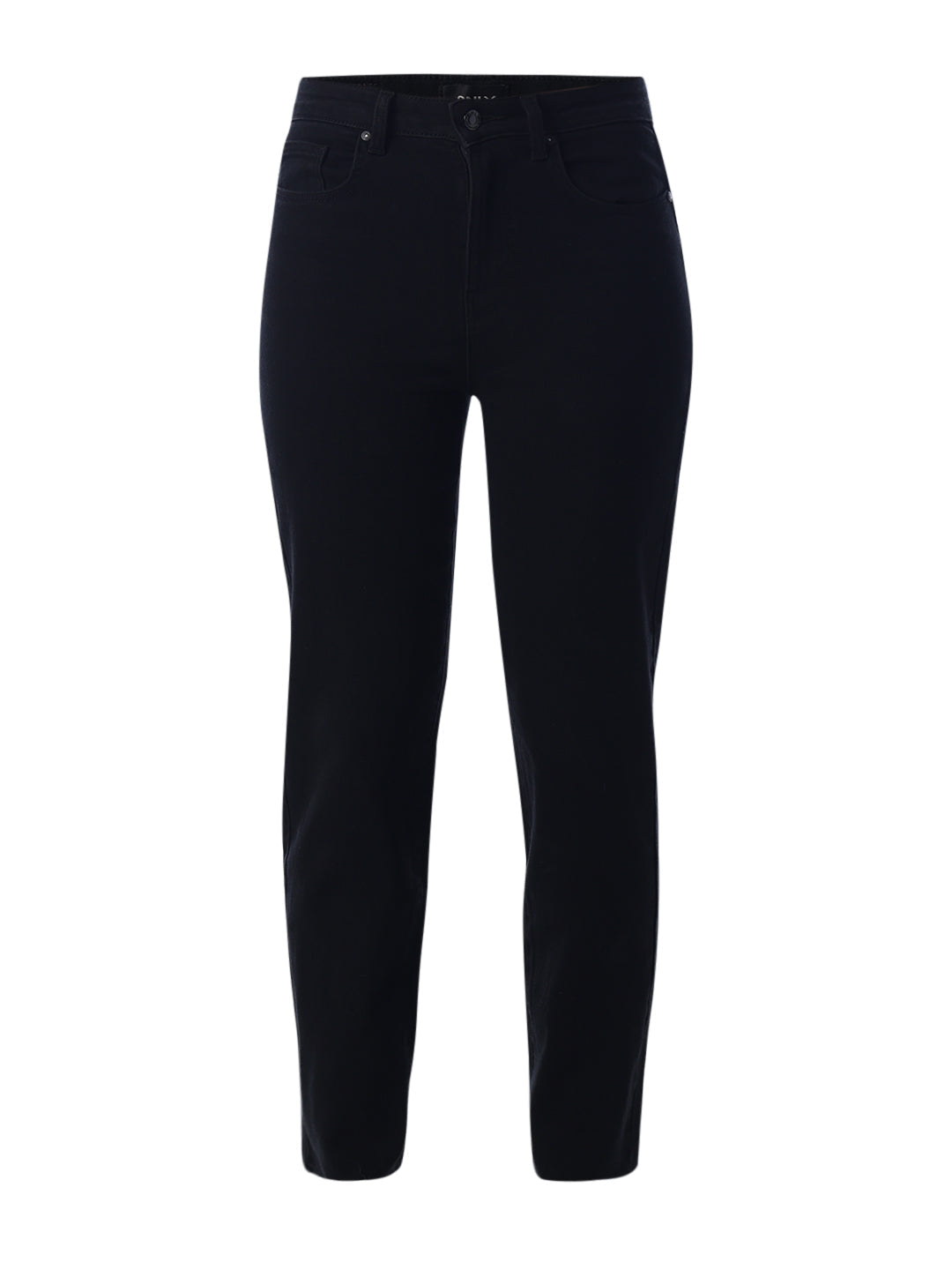High Rise Straight Fit Jeans