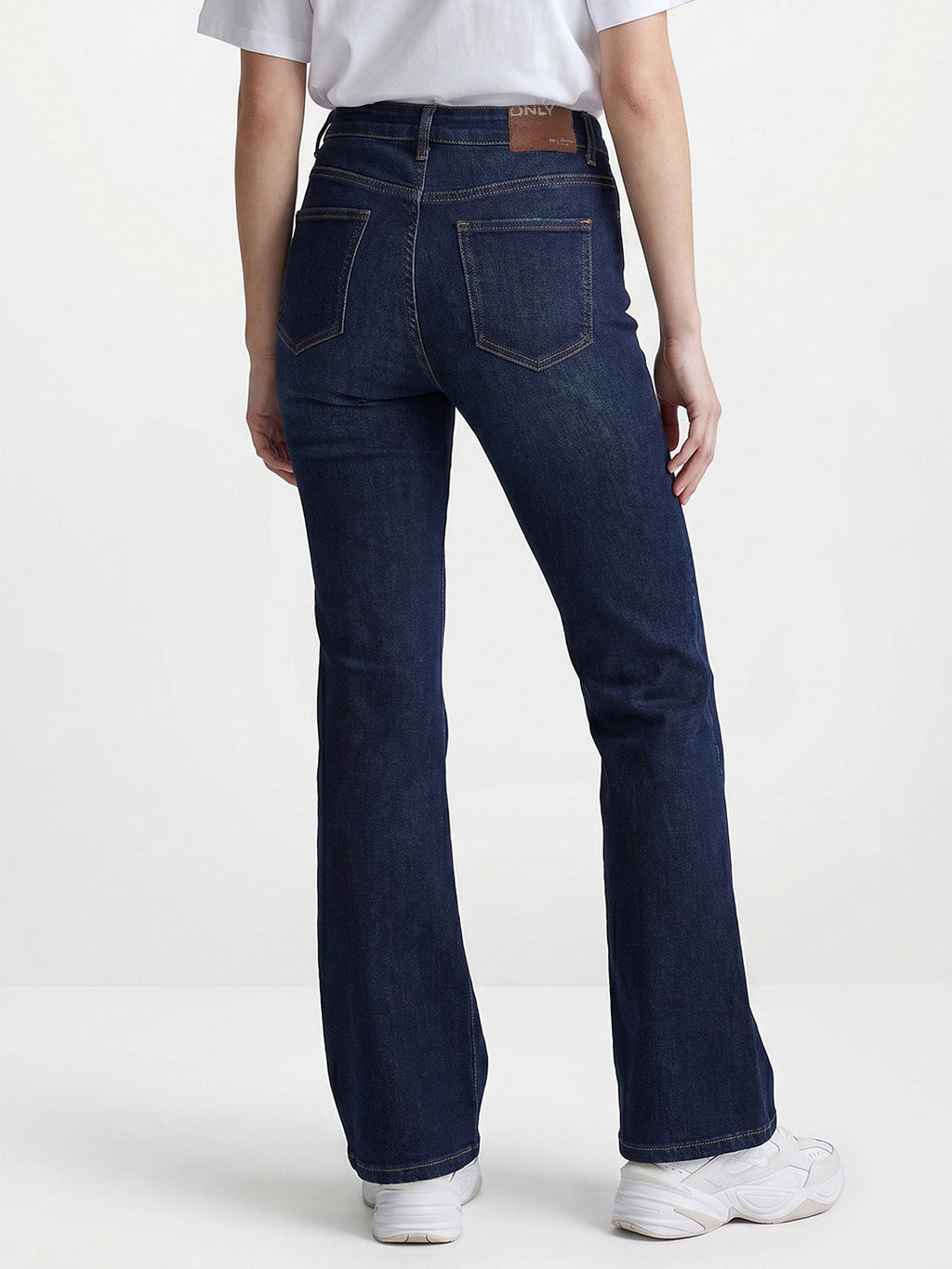 Dark Blue Flared Jeans