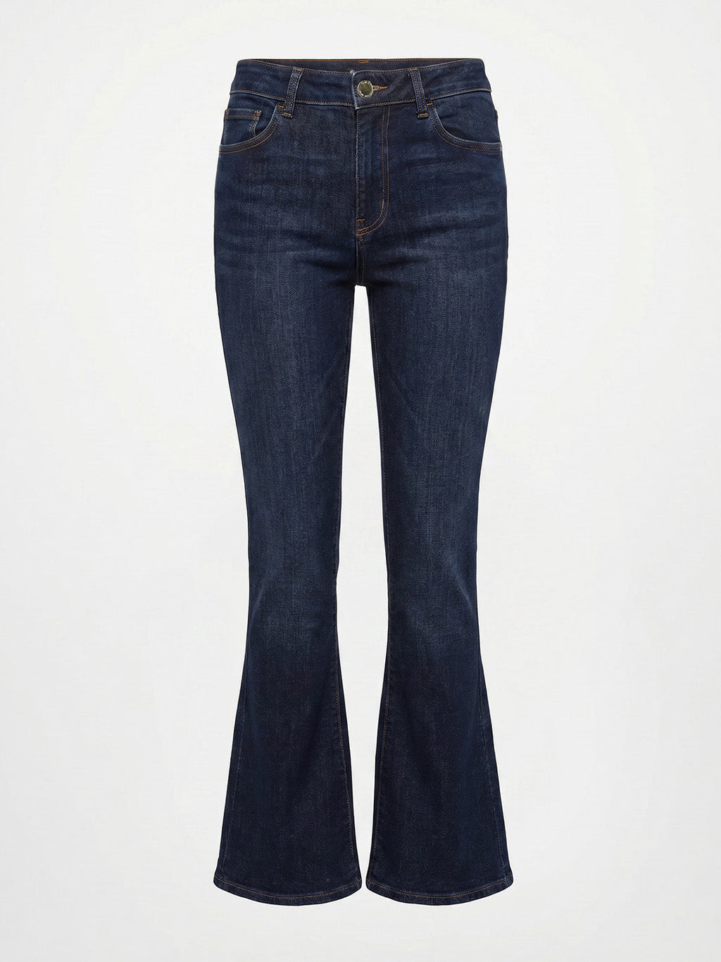 Dark Blue Flared Jeans