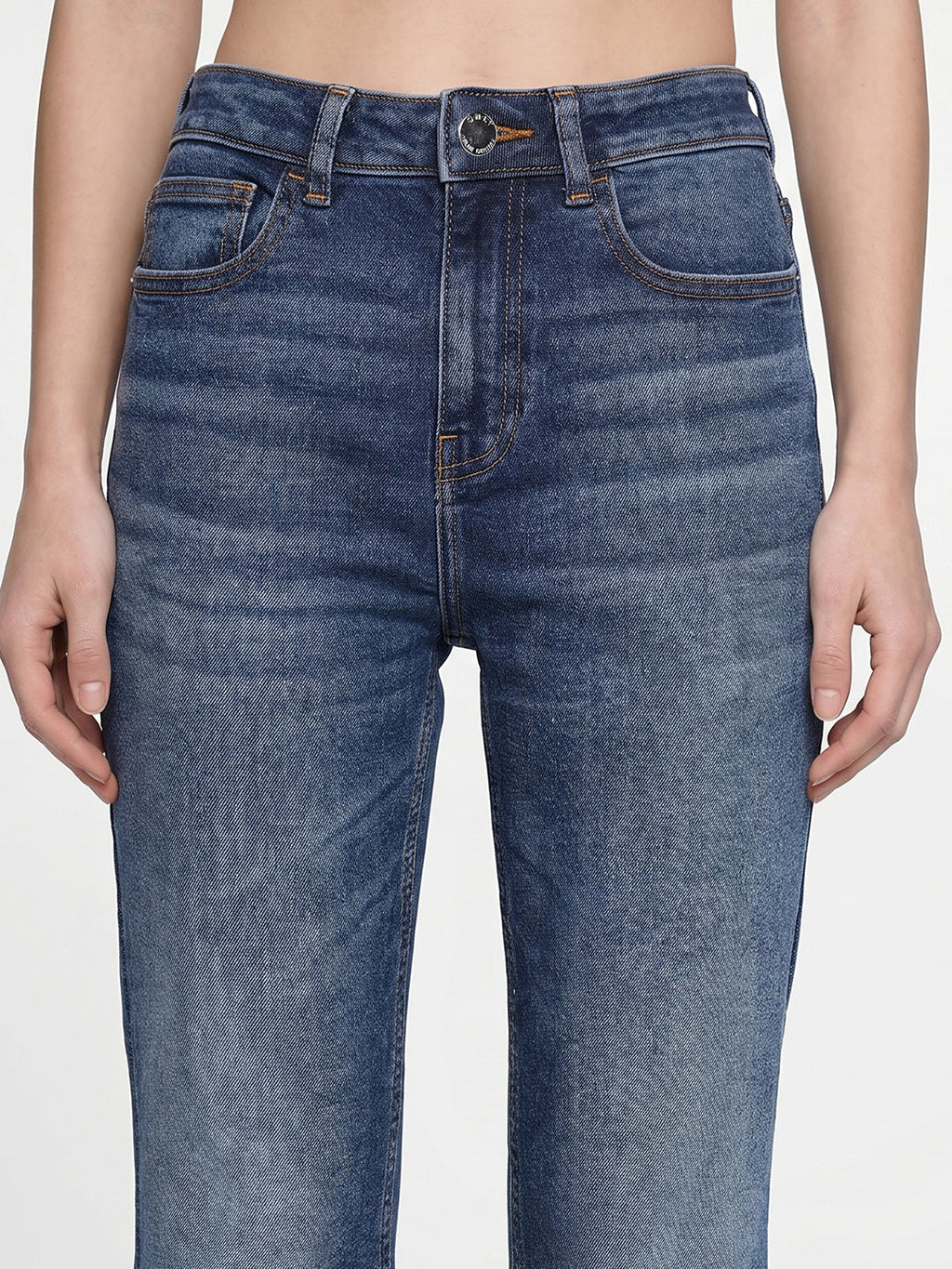 Blue Troy Straight Fit Jeans