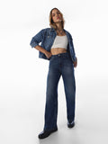 Dark Blue Straight Fit Jeans