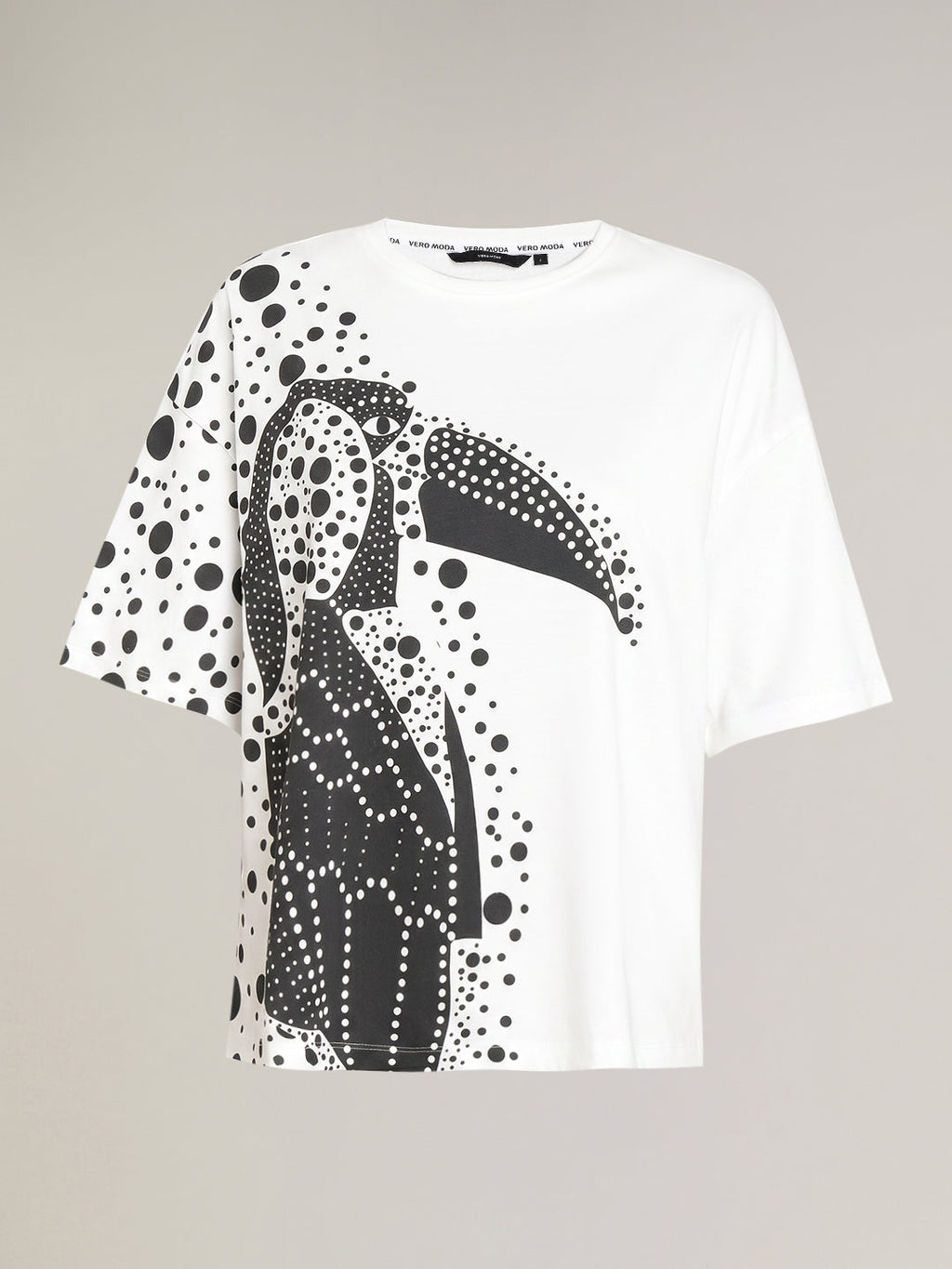 White Printed T-shirt