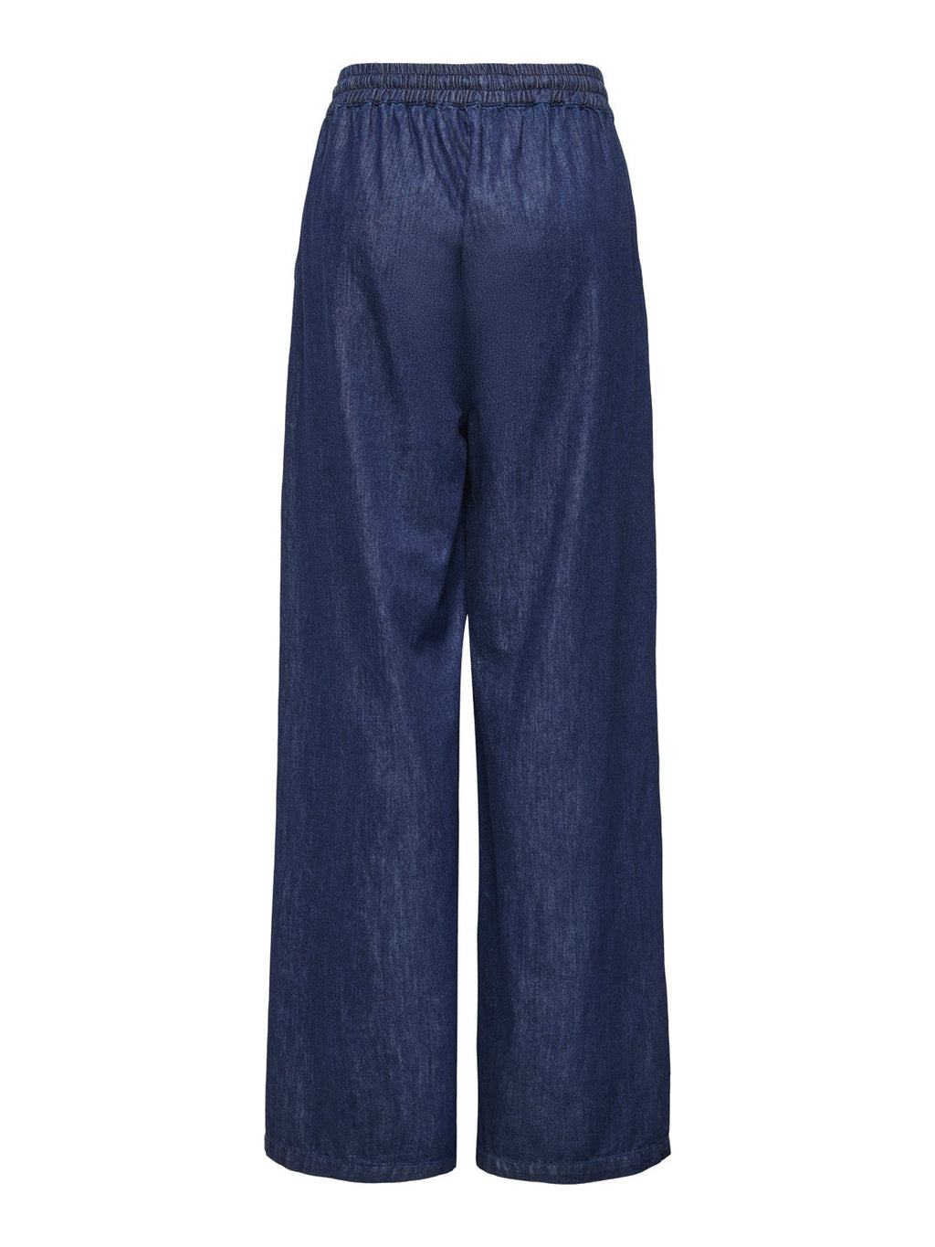 Blue Loose Fit Pull Up Pants
