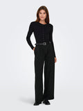 Pleated Pinstripe Tailored Pants