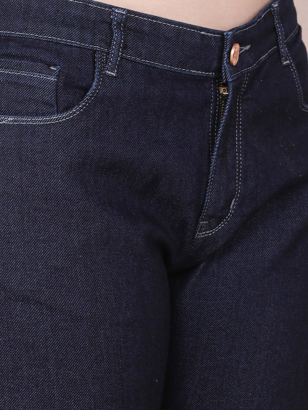 Womens Blue Bootcut Jeans | BT10 - view 7