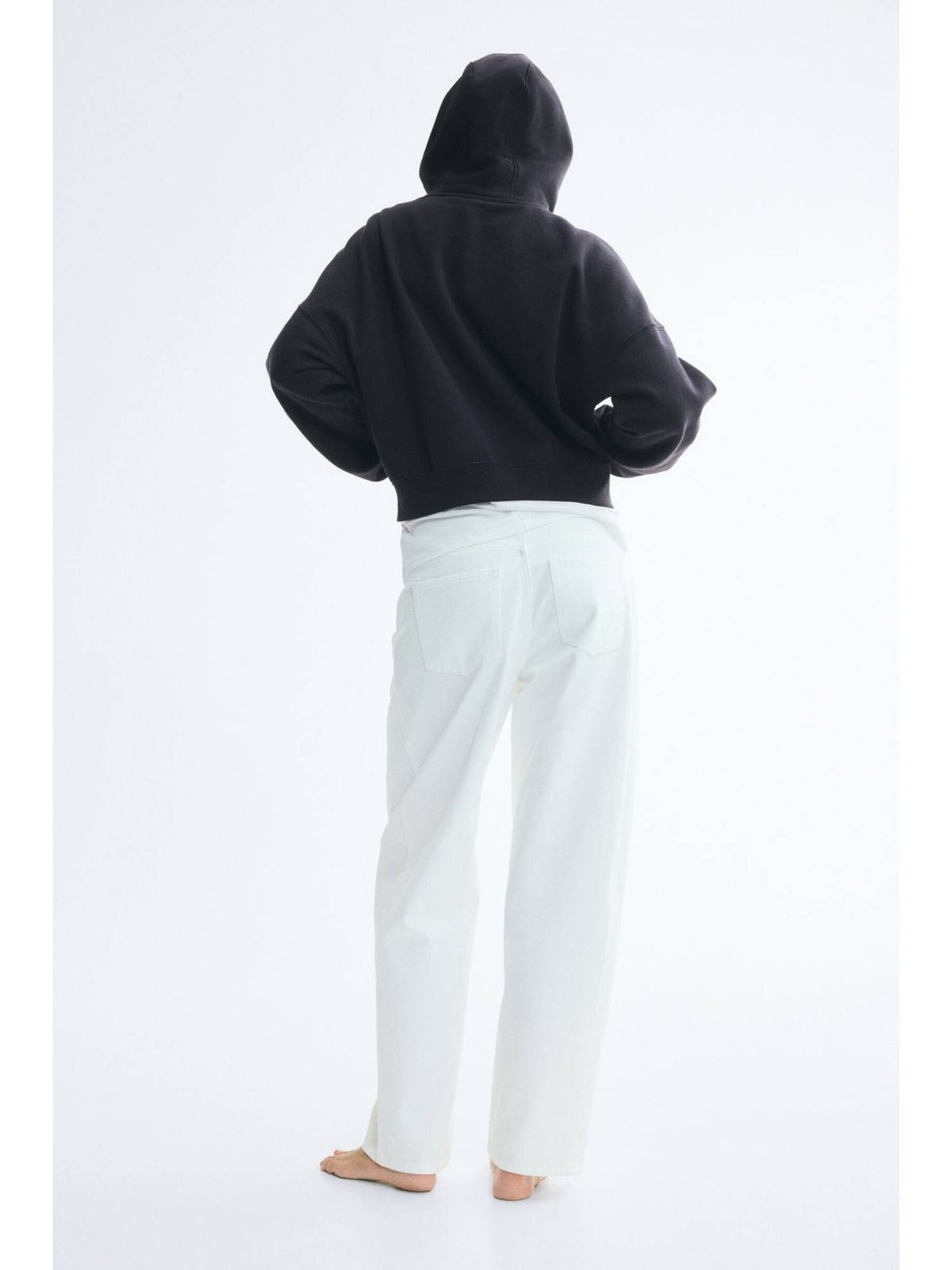 Women Blue Zip-Through Hoodie Jacket | JC78 - view 4